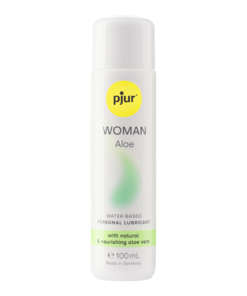 Pjur Woman Aloe - Lubrifiant pe baza de apa cu aloe vera pentru piele sensibila
